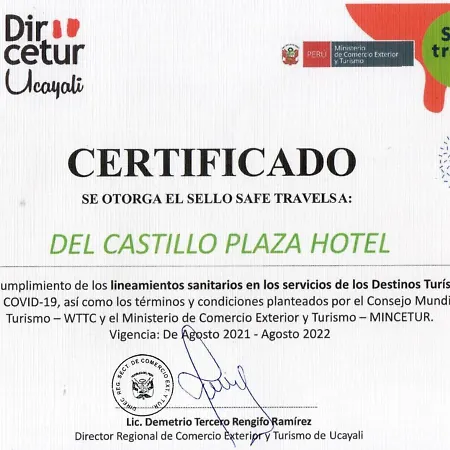 Del Castillo Plaza Hotel Pucallpa Exterior photo